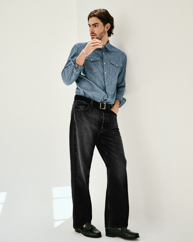 AM Relaxed Straight 5 Pocket Jean – Alex Mill