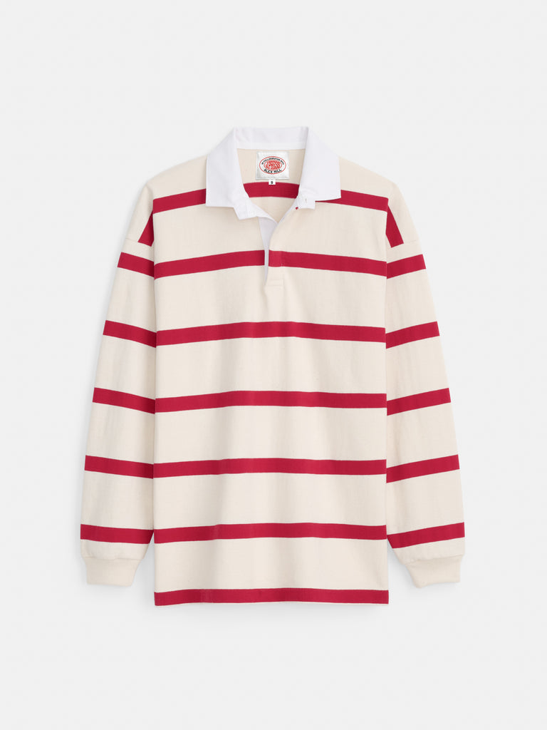 トップス Palace Elbow Stripe Rugby (S) Buy Palace Elbow Stripe Rugby 'White/Navy' - P26ES011 | GOAT
