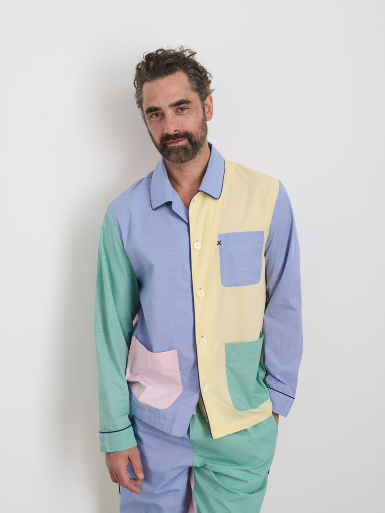 P'Jimmies Sleep Shirt in Colorblock – Alex Mill