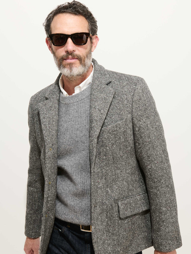 Wyatt Blazer In Wool Donegal – Alex Mill