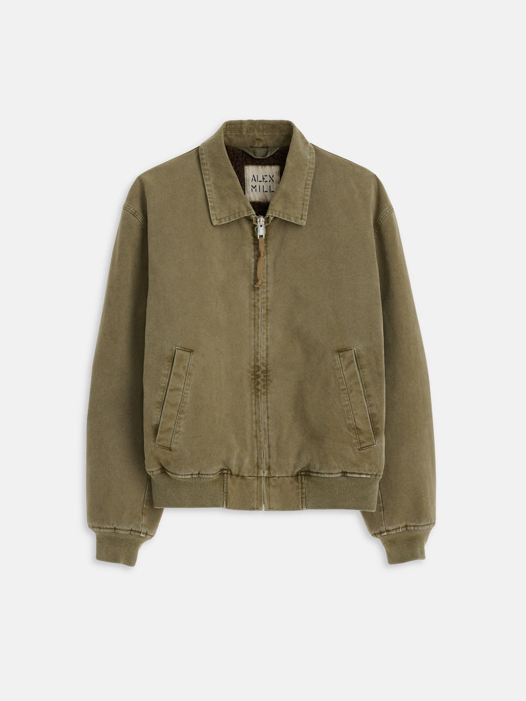 Flight Jacket In Canvas – Alex Mill