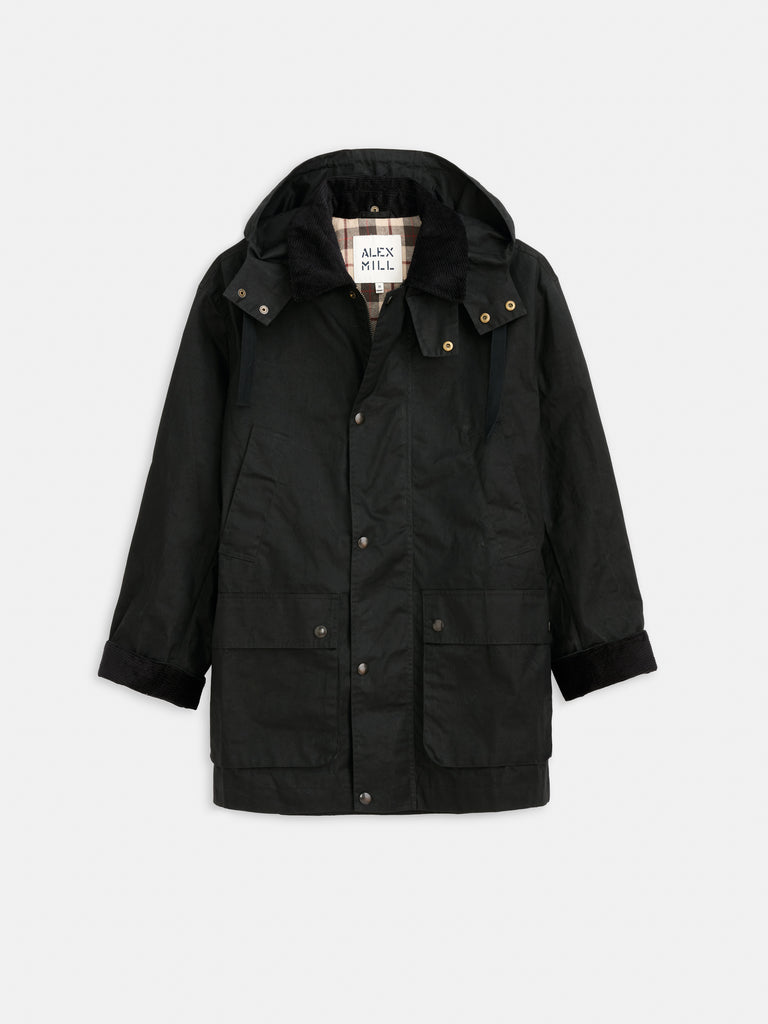 ジャケット・アウター gimmick linen waxed jacket black 00s y2k Regent Jacket In Waxed Cotton – Alex Mill