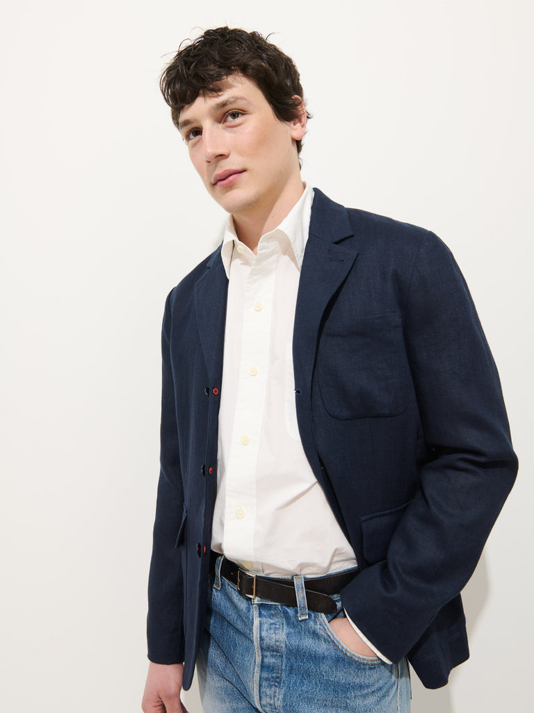 Mercer Linen Jacket In Linen – Alex Mill