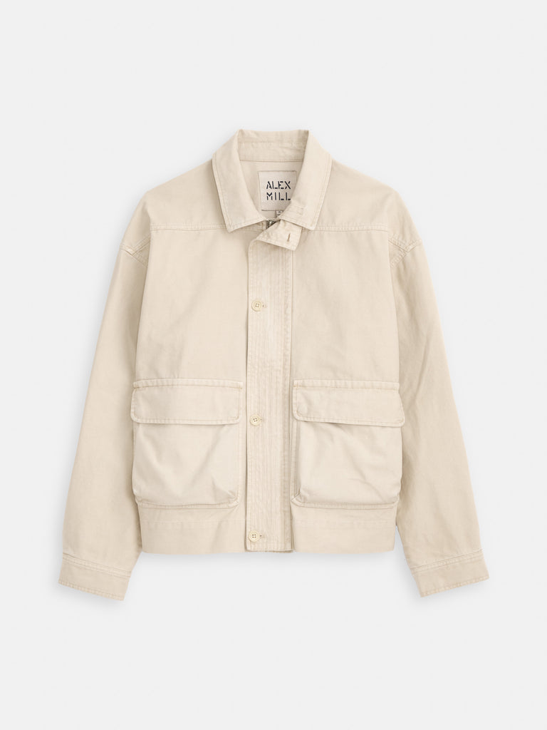 Giorgio Bomber Jacket In Canvas – Alex Mill