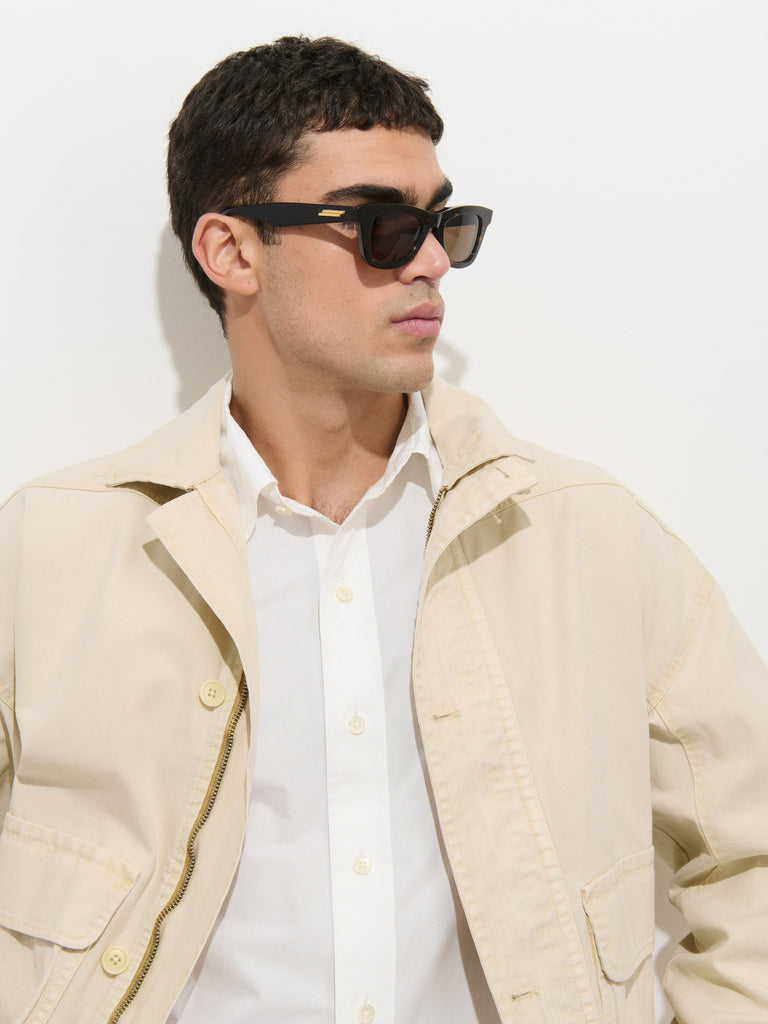 Giorgio Bomber Jacket In Canvas – Alex Mill