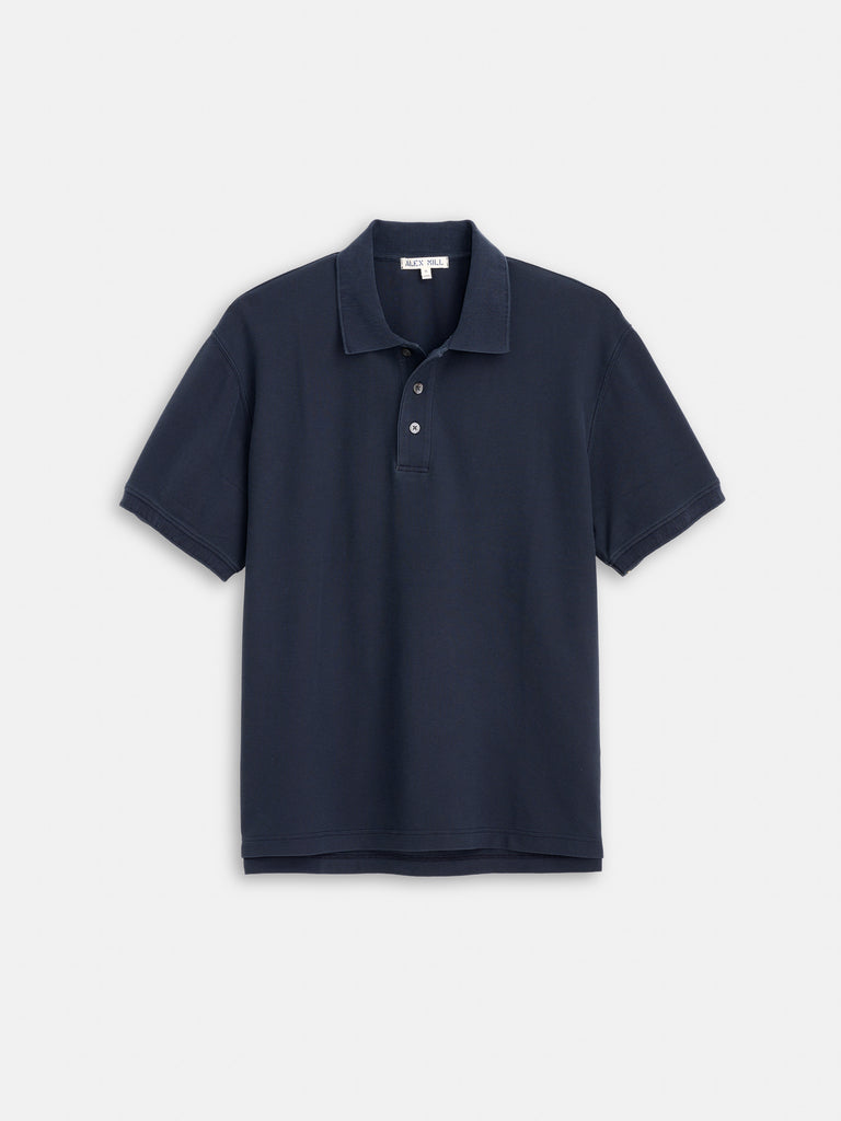 Garment Dyed Polo In Pique Cotton – Alex Mill