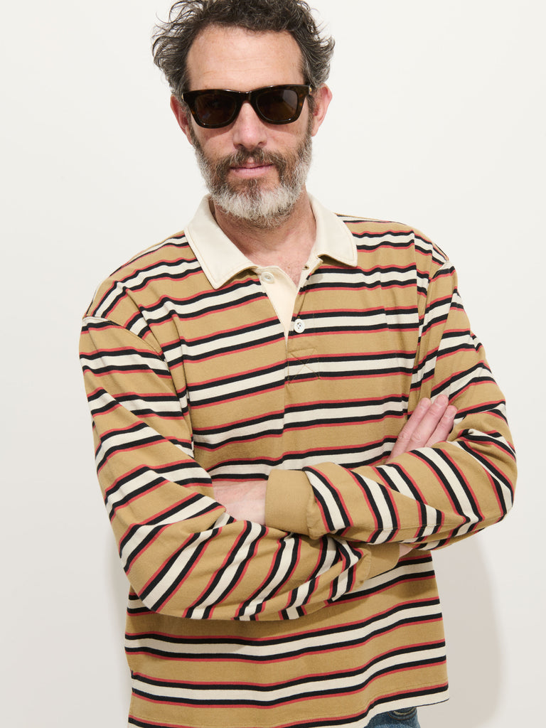 Rugby Striped Shirt In Cotton Jersey – Alex Mill