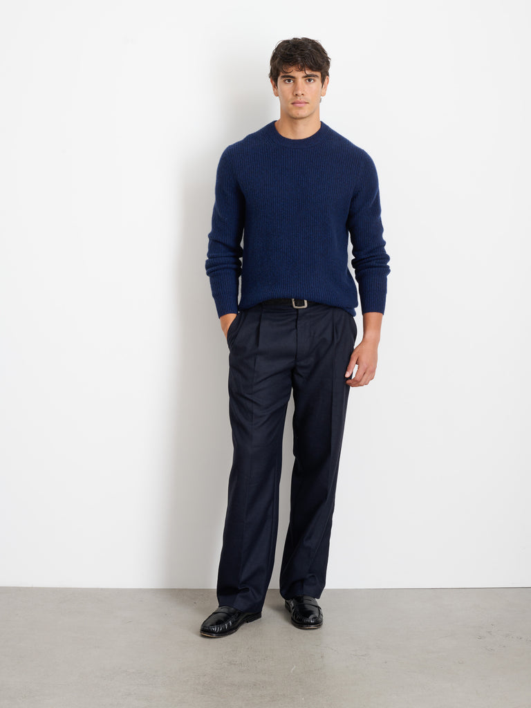 Jordan Sweater In Washed Cashmere – Alex Mill