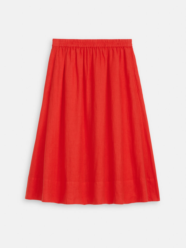 Maddie Skirt In Linen – Alex Mill