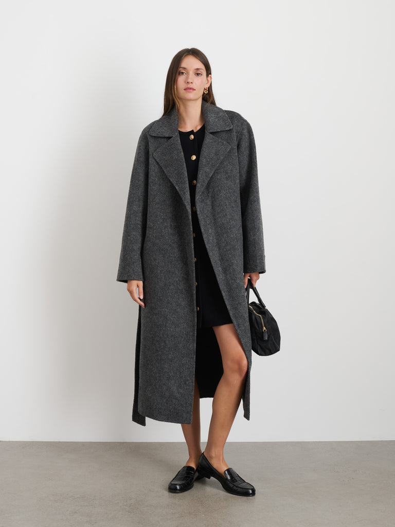 Georgia Wrap Coat In Wool Alpaca – Alex Mill