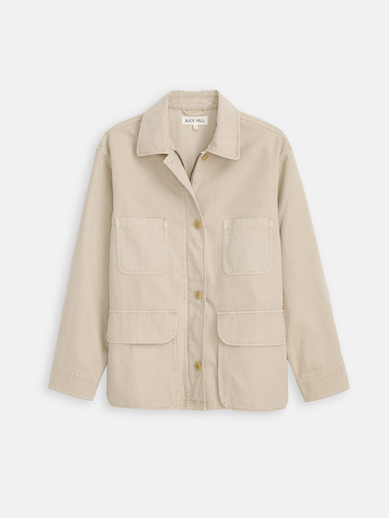 Painter Jacket In Herringbone – Alex Mill
