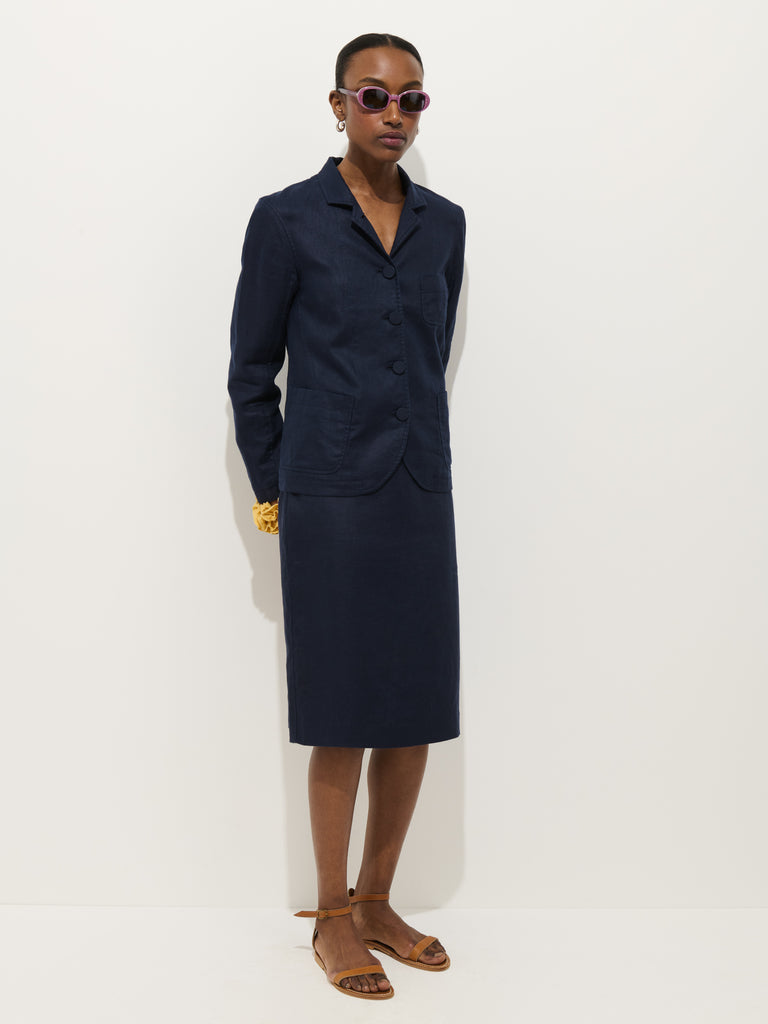 Lafayette Jacket In Linen – Alex Mill