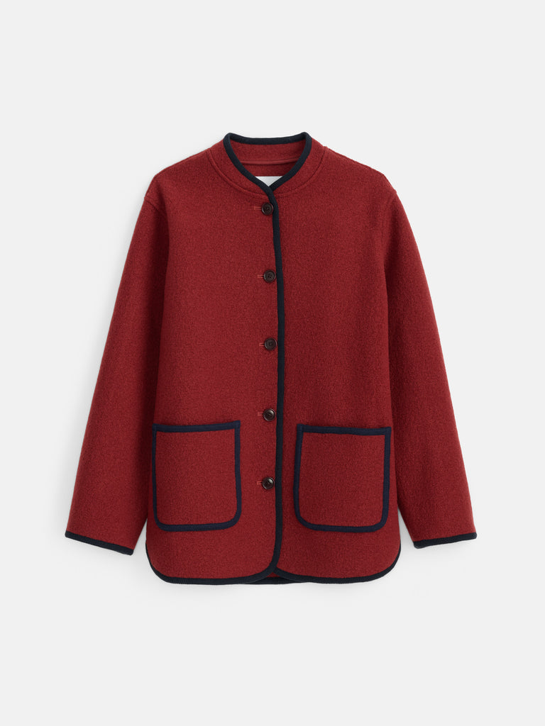 Cambridge Jacket in Boiled Wool – Alex Mill