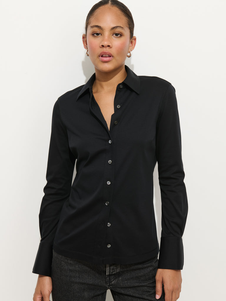 Jamie Shirt In Cotton Jersey – Alex Mill