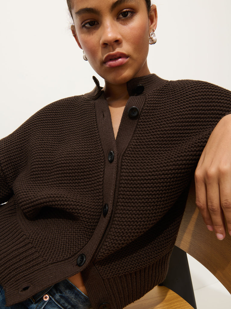 Nico Cardigan In Cotton – Alex Mill