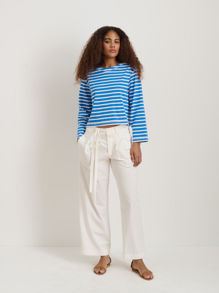 Ina Pleated Pant In Lightweight Twill – Alex Mill