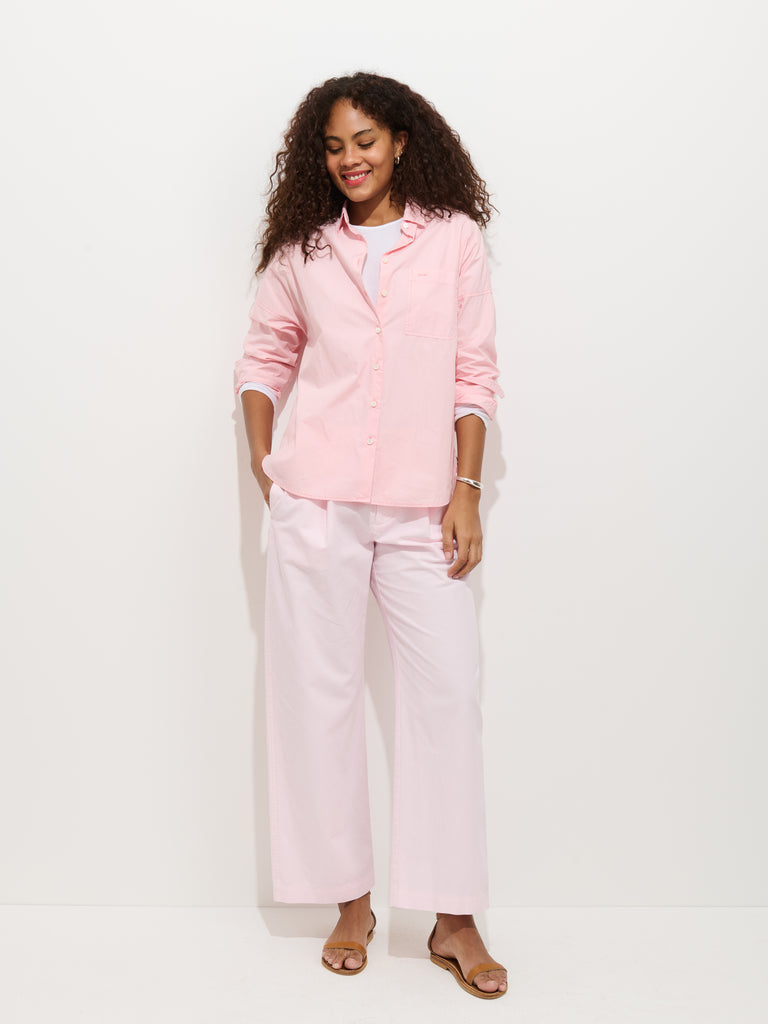 Jo Shirt In Cotton Poplin – Alex Mill