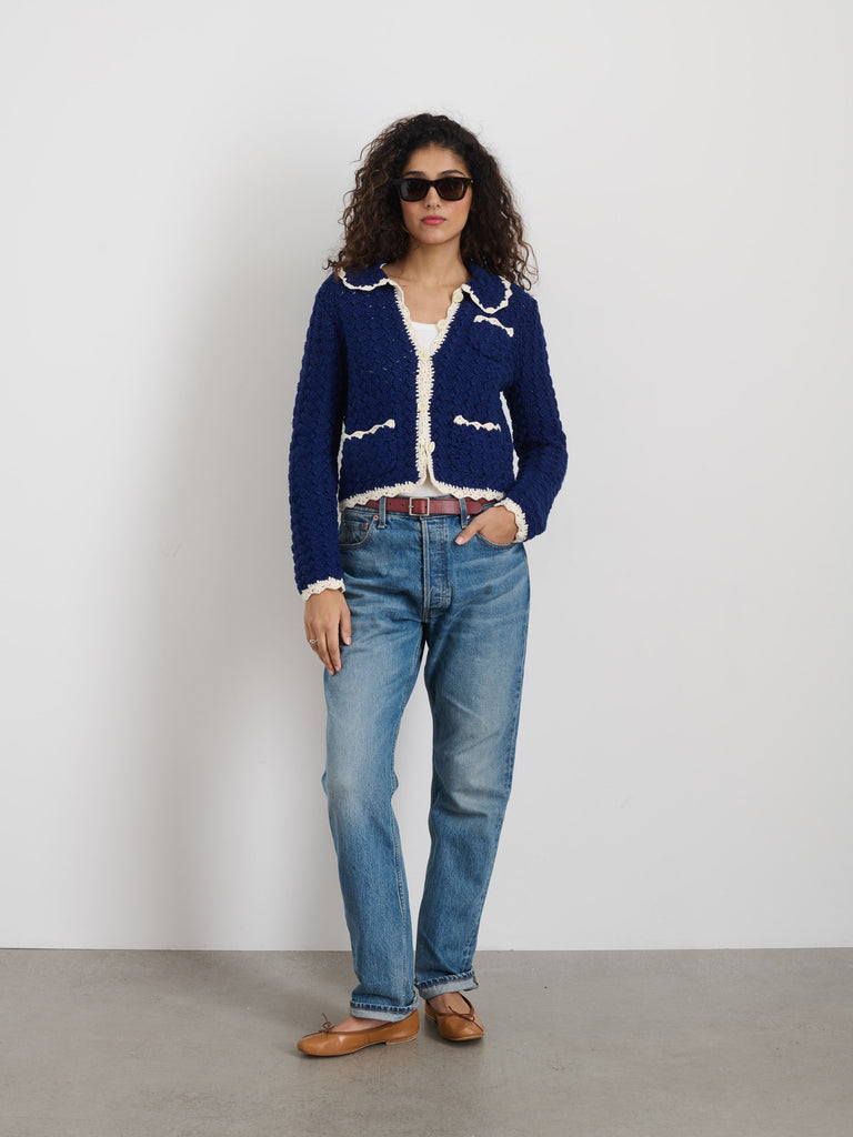 Molly Hand-Crochet Cardigan – Alex Mill
