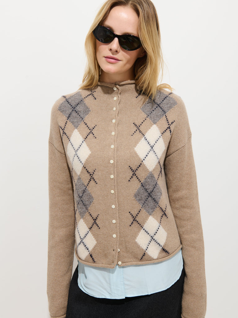 Taylor Argyle Cardigan – Alex Mill Taylor Argyle Cardigan – Alex Mill