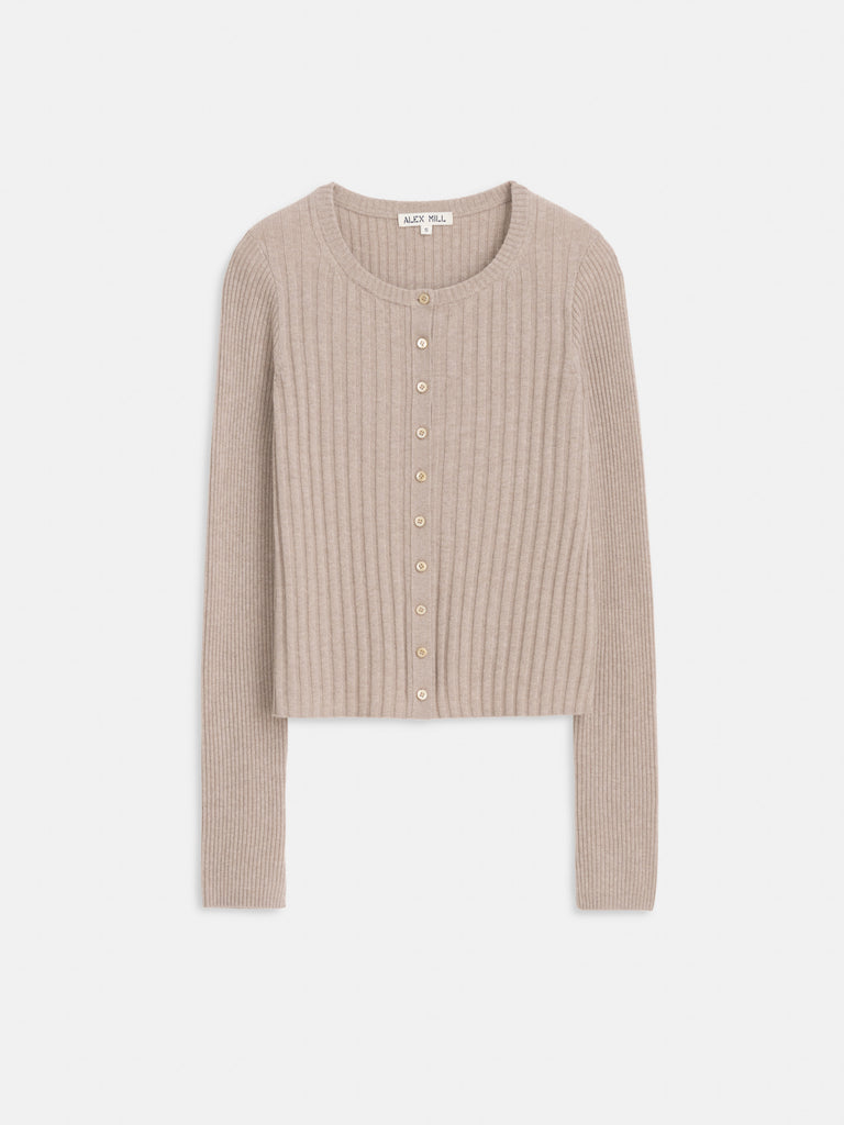 Kristin Ribbed Cardigan – Alex Mill