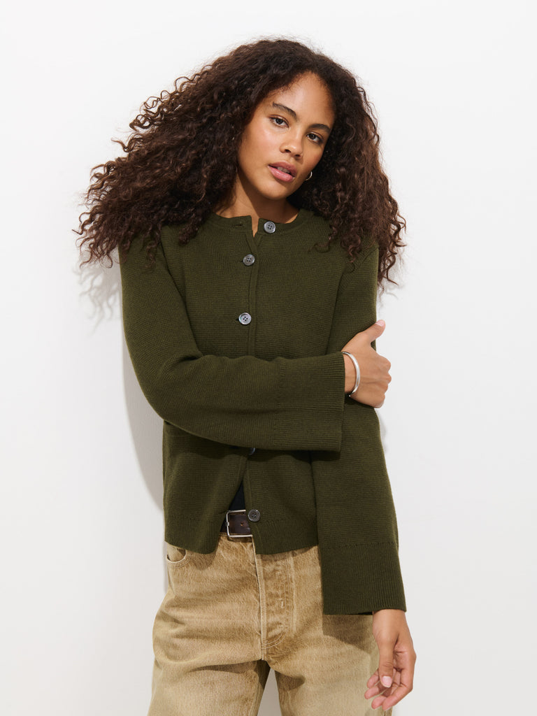 Provence Sweater Jacket In Cotton Cashmere – Alex Mill