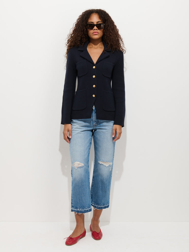 London Sweater Jacket In Cotton Cashmere – Alex Mill