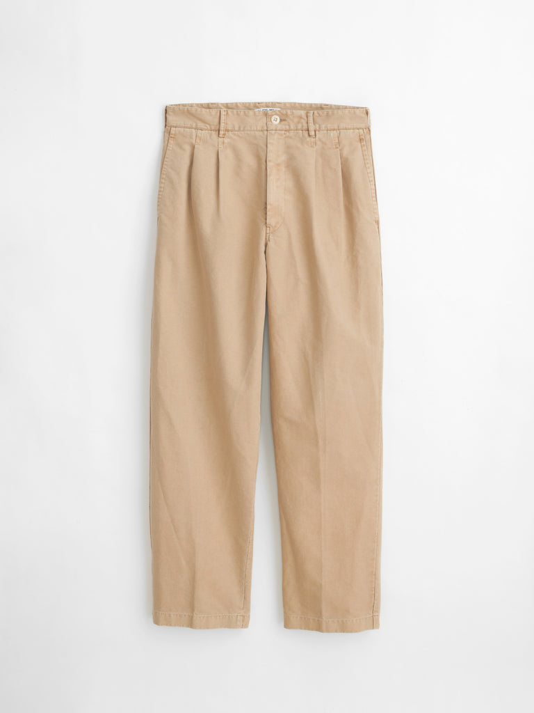 Double Pleated Pant In Vintage Twill – Alex Mill