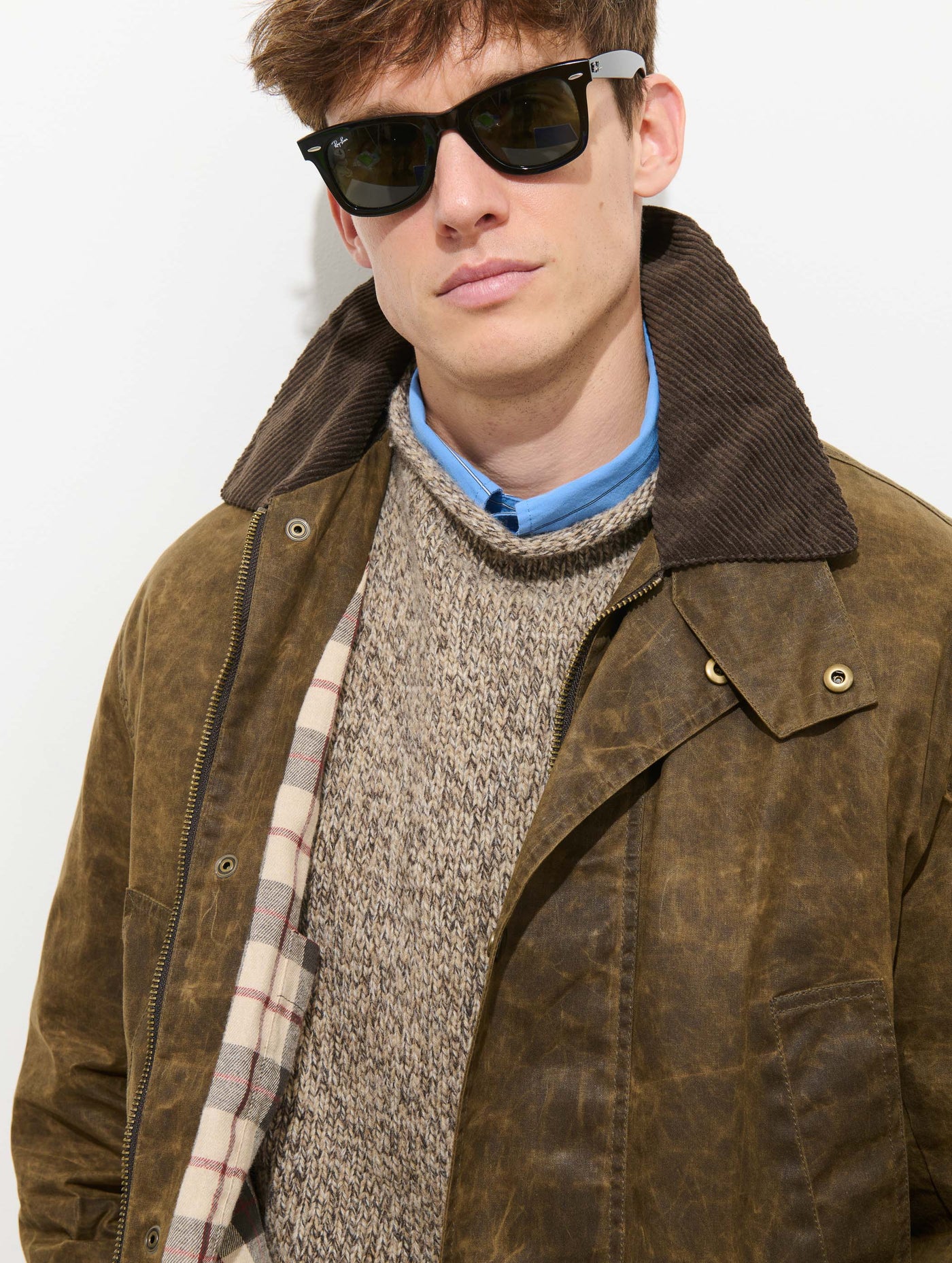 Regent Jacket In Waxed Cotton