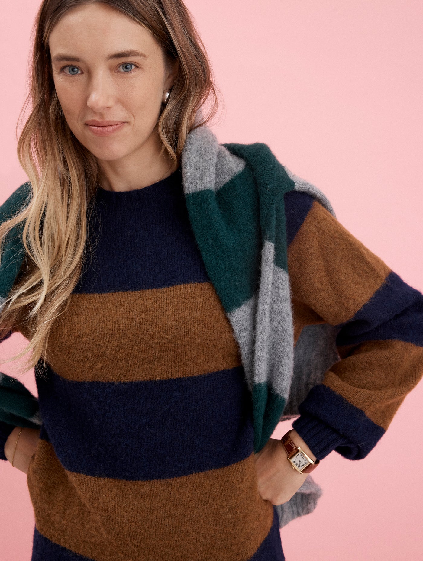 Alex Mill X J.Press Shaggy Dog Striped Crew