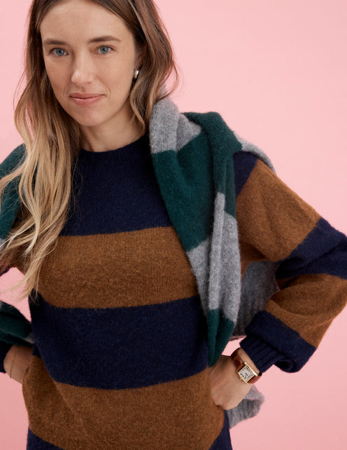 Alex Mill X J.Press Shaggy Dog Striped Crew