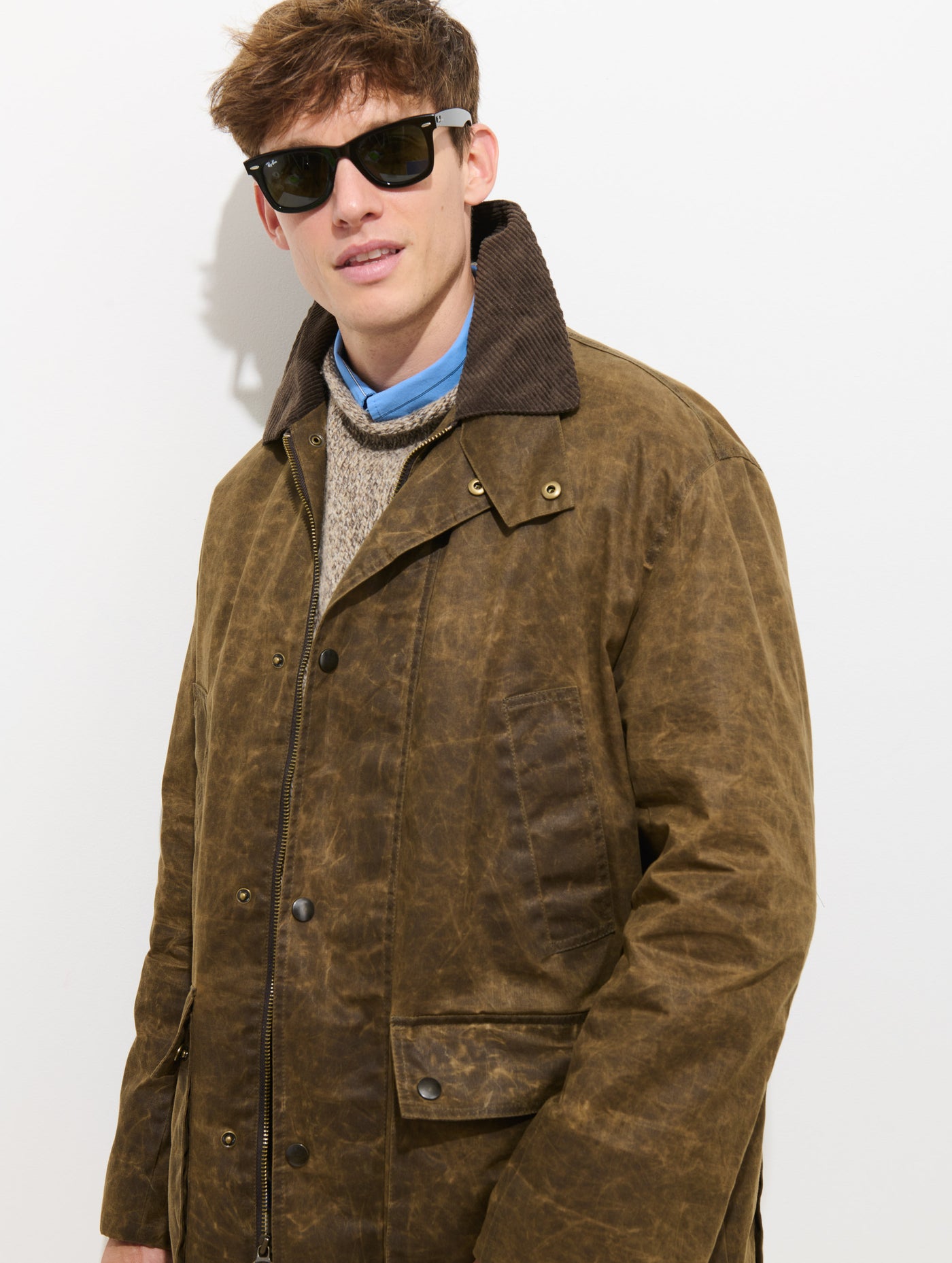 Regent Jacket In Waxed Cotton