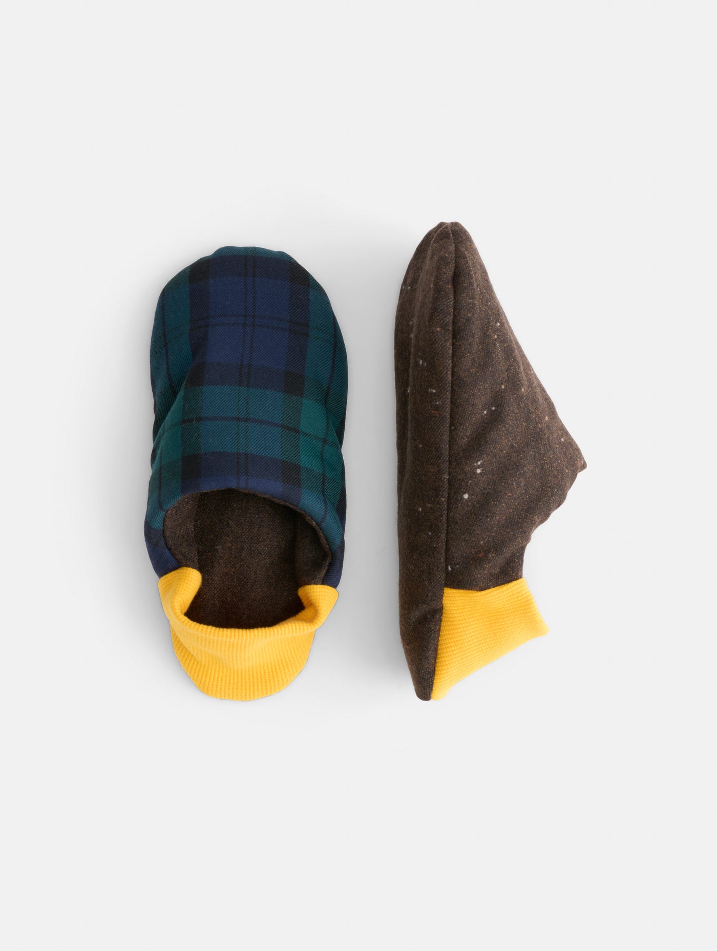 Wool Tartan House Shoes