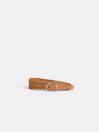 Dragon Diffusion Woven Leather Belt
