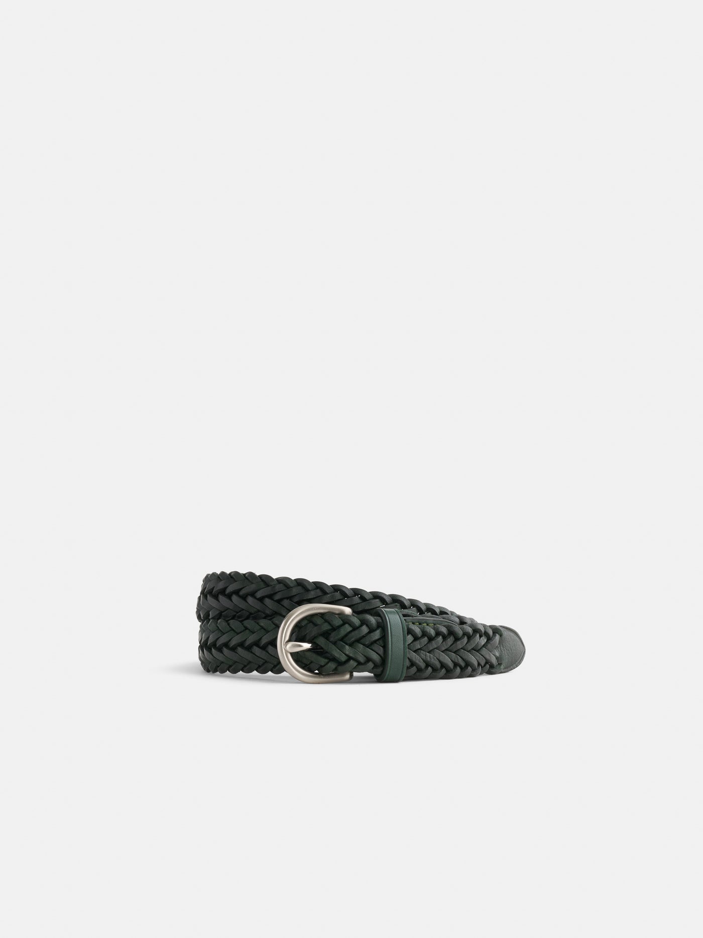 Dragon Diffusion Woven Leather Belt
