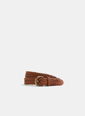 Dragon Diffusion Woven Leather Belt