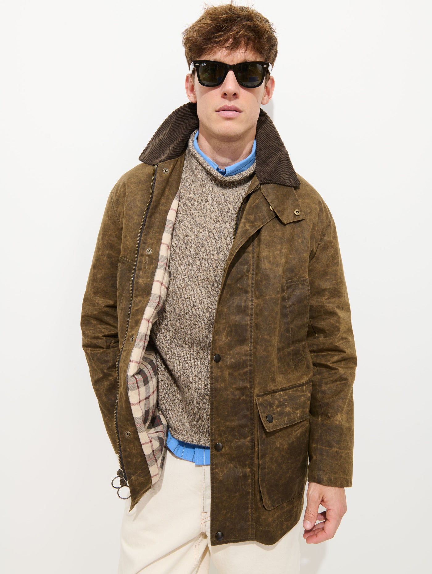 Regent Jacket In Waxed Cotton