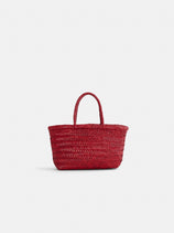 Dragon Diffusion Mini Flat Gora Bag In Red