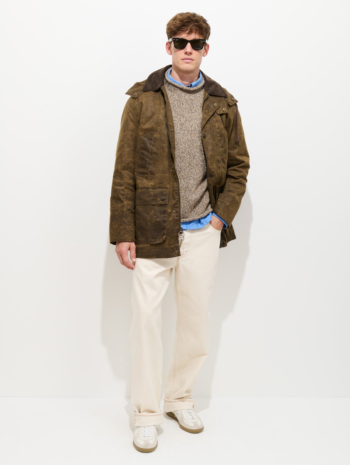 Regent Jacket In Waxed Cotton