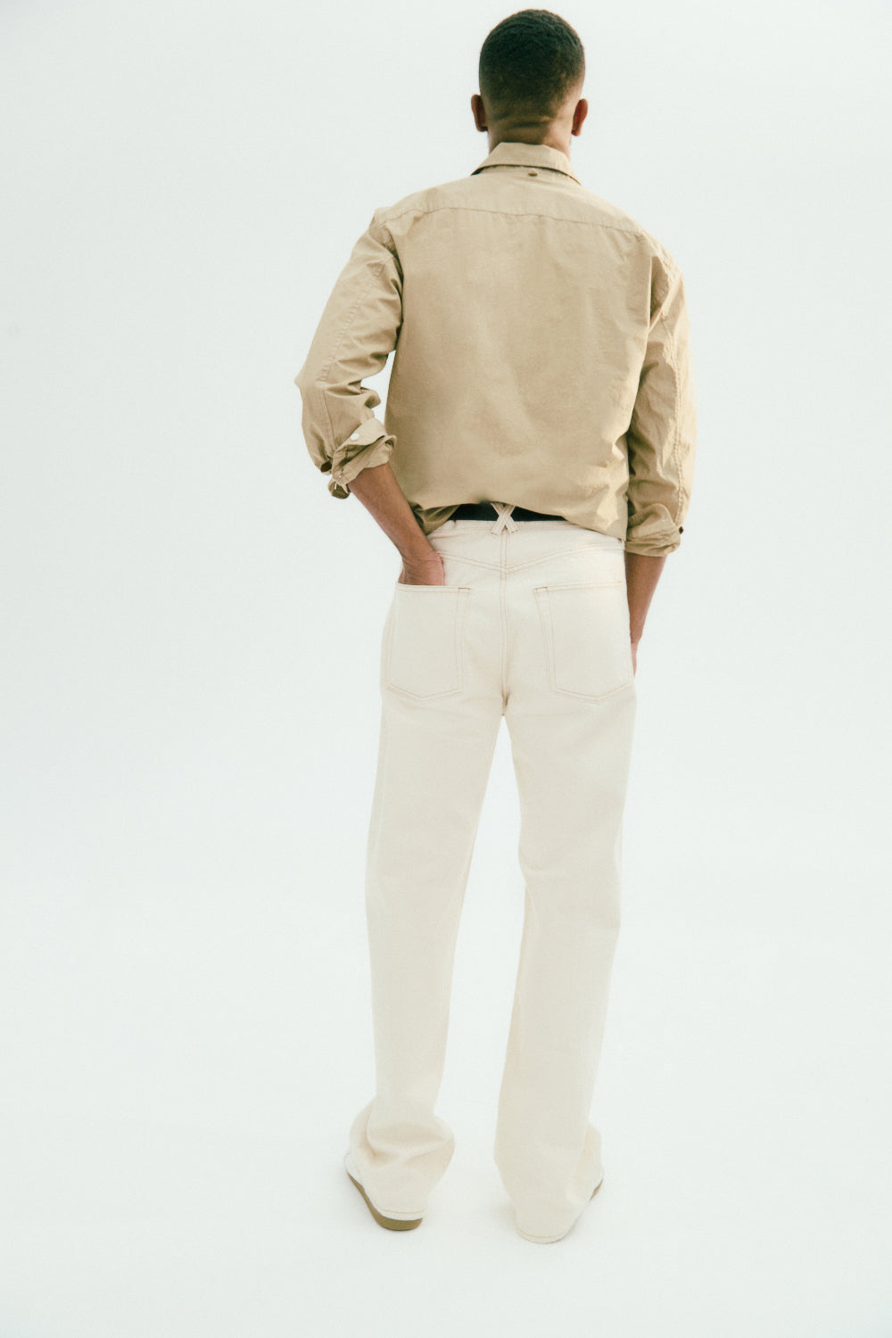 AM Relaxed Straight 5 Pocket Jean