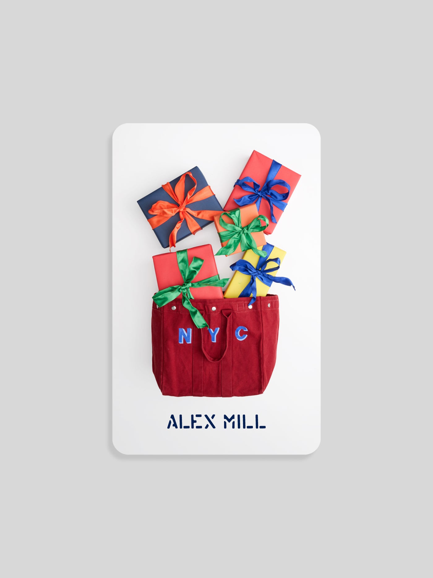 Monogrammed Tote IOU Physical Gift Card