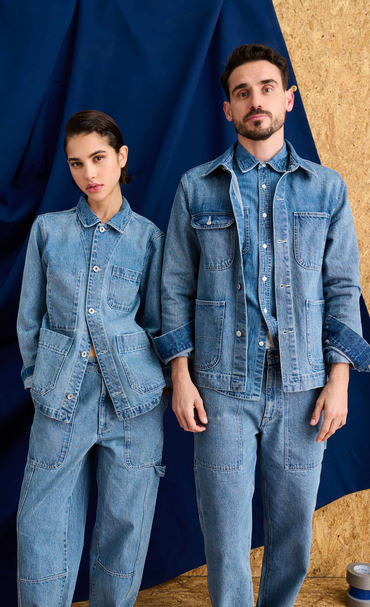 <p>100% Zero-Stretch Denim</p>