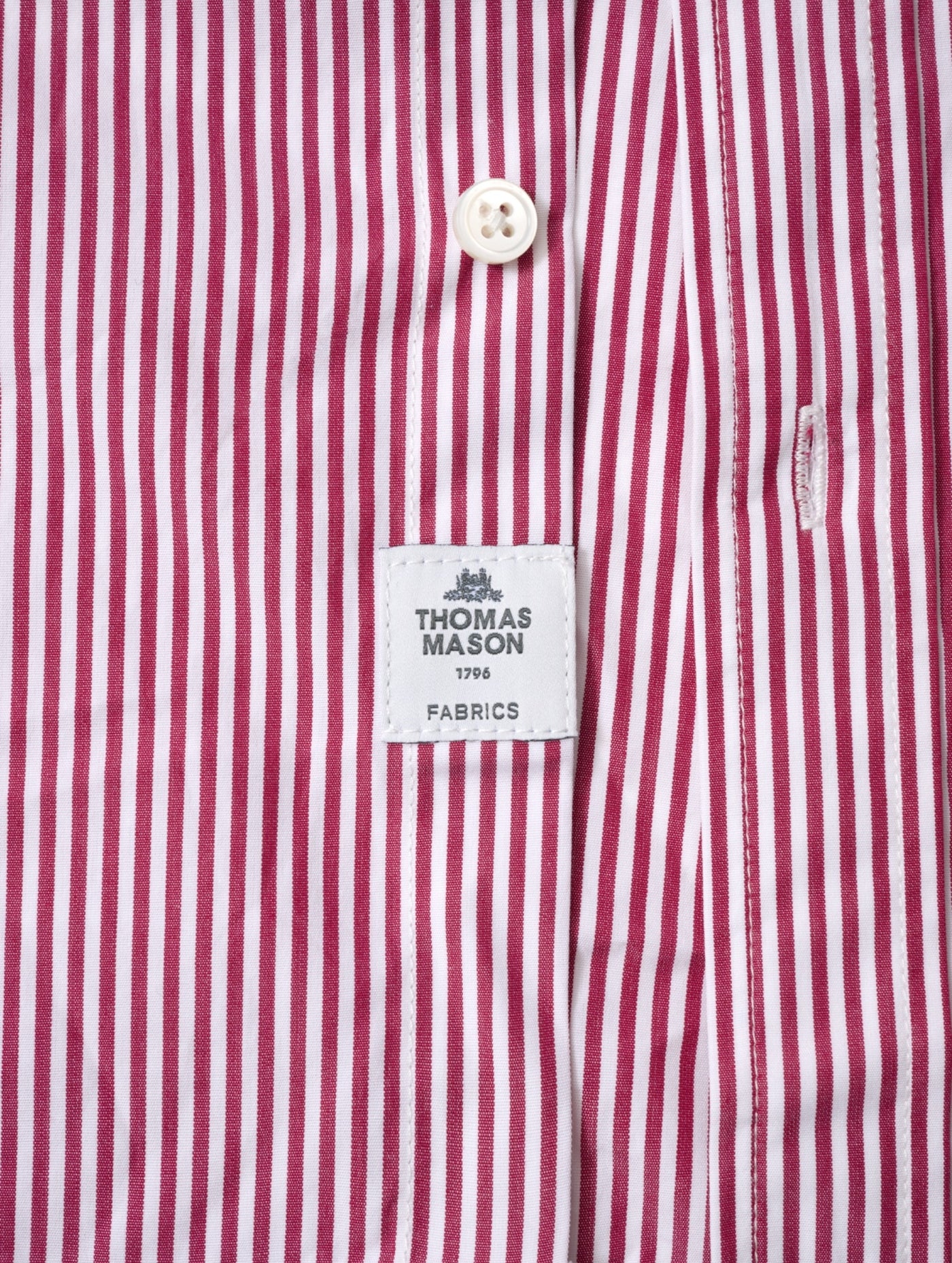 Mill Striped Shirt in Thomas Mason