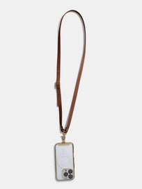 Billykirk x Alex Mill  Leather Phone Lanyard