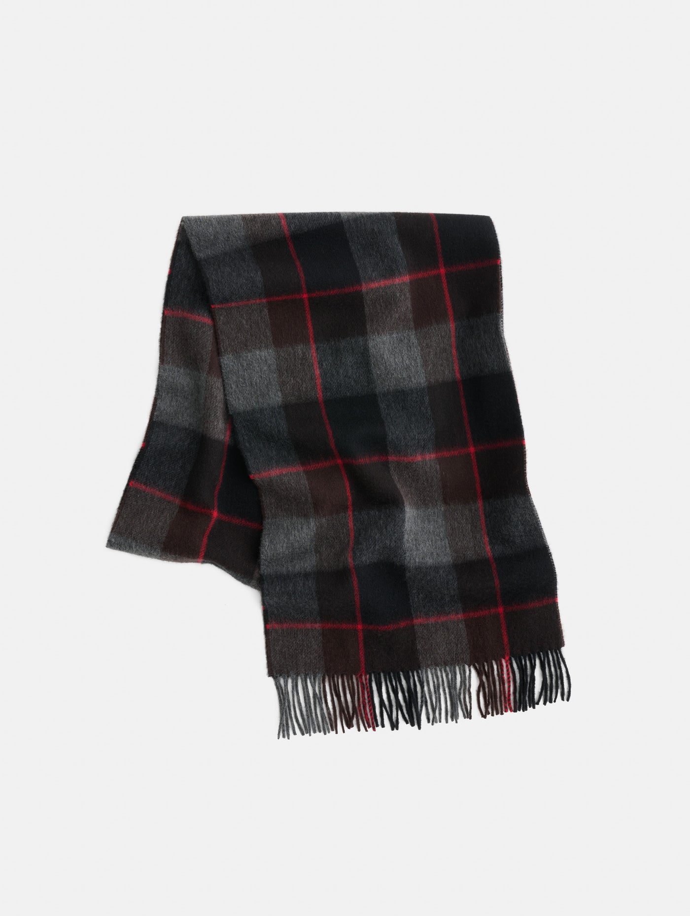 Joshua Ellis Paid Scarf In Cashmere