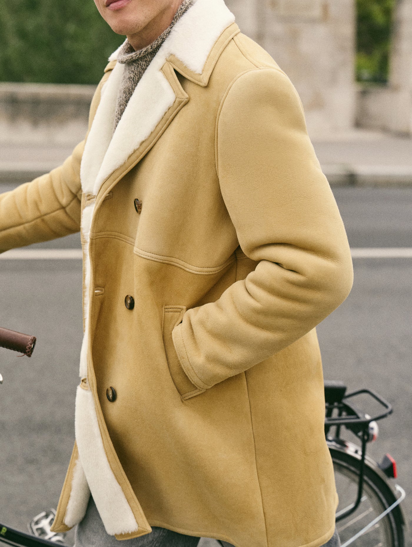 Owen Barry x Alex Mill Jesse Double Breasted Coat