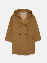 Alex Mill Double Breasted Coat In Cashmere In Vicuna