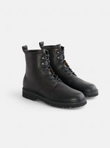 Alex Mill X Fracap Leather Ankle Boot In Black