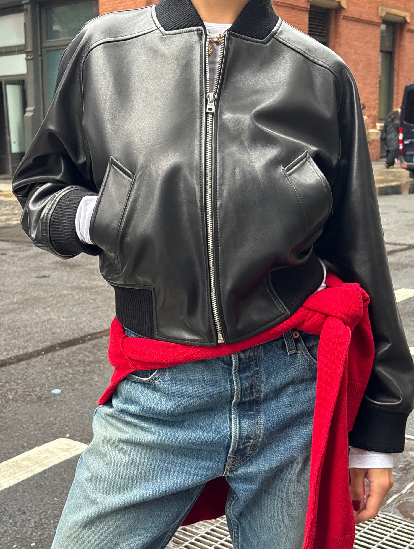 Bowery Street In Leather