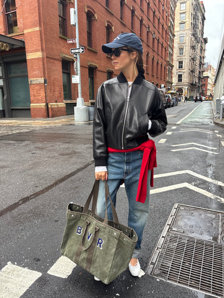 Bowery Street In Leather – Alex Mill