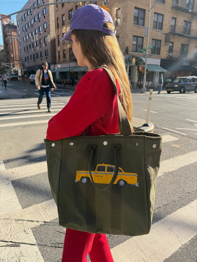Limited Edition Painted Perfect Weekday Taxi Tote